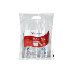 Kit Pote 1000ml Cristalcopo...