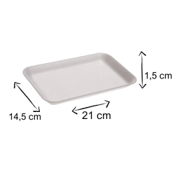 Bandeja de Isopor B2 Rasa