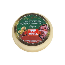 Queijo recheado com...