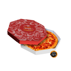 Caixa de Pizza Vermelha 30...