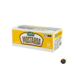 Mostarda Cepêra 7g 154un