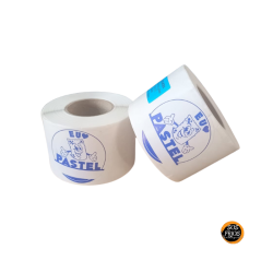 Adesivo ''Eu Amo Pastel''...