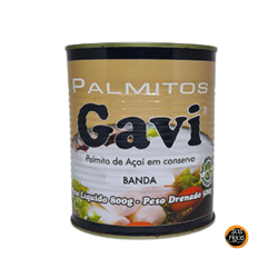 Palmito Gavi Açai Lata 500g