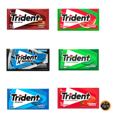 Chicletes Trident 8g C/5