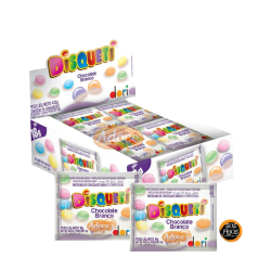 Disqueti 18g Branco/Choc