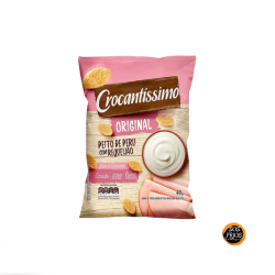 Crocantíssimo Peito de peru...