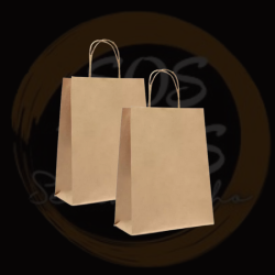 Sacola Kraft Lisa P/Delivery