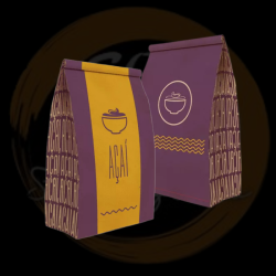 Saco Kraft Delivery "Açaí"