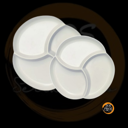 Petisqueira Plástica branca