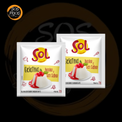 Gelatina em Pó Sol 12g...