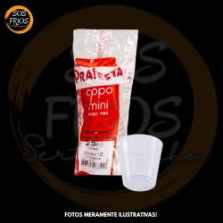 Mini Copo Prafesta 25ml C/10