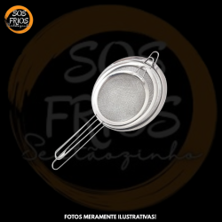 Jogo de Peneiras Aço Inox PMG