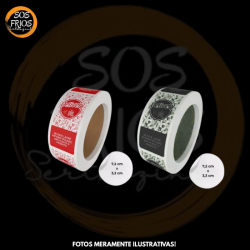 Lacre segurança adesivo...