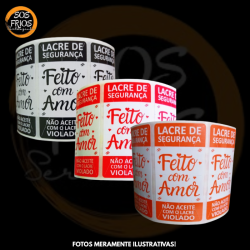 Lacre de Segurança "Feito...