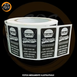 Lacre Segurança Burguer...