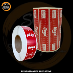 Lacre delivery Ifood C/1000