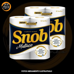 Papel Toalha Multiuso Snob...