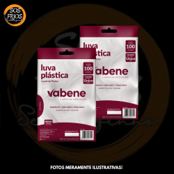 Luva Descartavel Vabene...