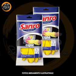 Luva Latex Sanro 1 Par Ligth