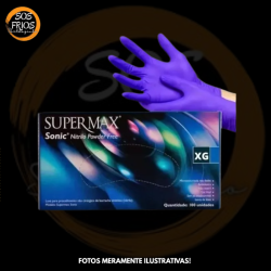Luva Nitrilica Supermax...