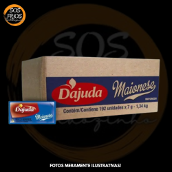 Maionese D'ajuda 192X7g Sachê