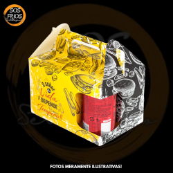 Maleta Linha Rústica C/10un