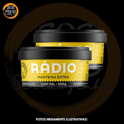 Manteiga Rádio C/sal 200g