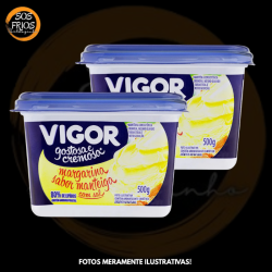 Margarina Vigor 500g C/sal