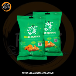 Mix Castanhas Love Nuts 40g...