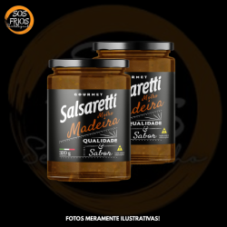 Molho Madeira Vidro 320G...