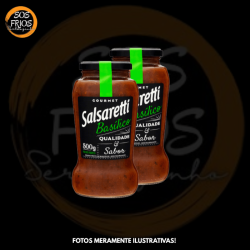 Molho Basilico Vidro 500g...