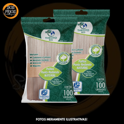 Palito Bambu Theoto 100un