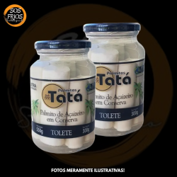 Palmito Tata Vidro Açai...