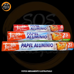 Papel Alumínio Facilita Pronto