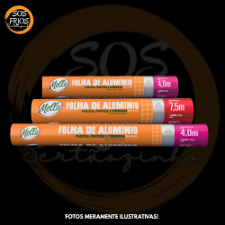 Papéis Aluminio Mello