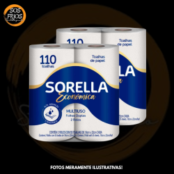 Papel Toalha Sorella 2 rolos