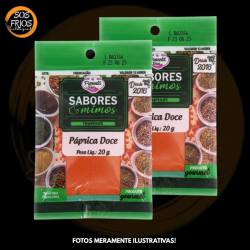 Paprica Doce 20g Pimenta Rosa