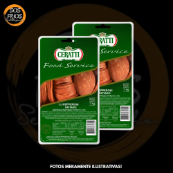 Pepperoni Fatiado Cerrati 1Kg