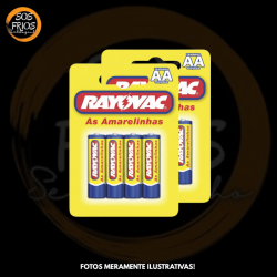Pilha Ryovac AA SM C/4 un...
