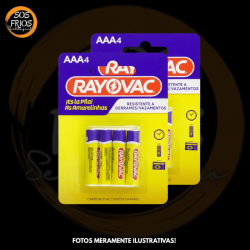 Pilha Ryovac AAA 4un
