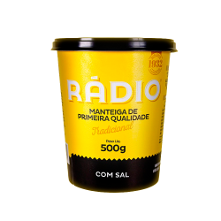 Manteiga 500g - Rádio