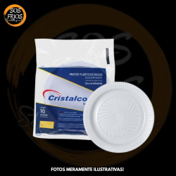 Prato Plástico Cristacopo...