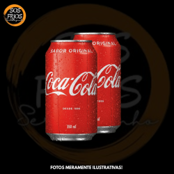 Refrigerante Coca-Cola Lata...