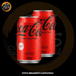 Refrigerante Coca-Cola Lata...