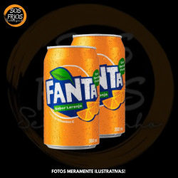 Fanta Laranja 350ml