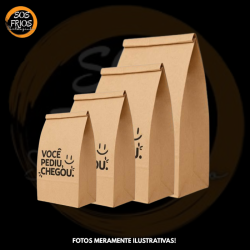 Saco Kraft "Você Pediu...