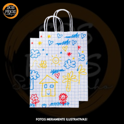 Sacola Kraft "Jardim do...