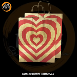 Sacola Kraft "Presente...