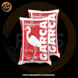 Sal Grosso Grill Garça 1Kg