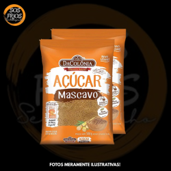 Açúcar Mascavo Dacolônia 500g